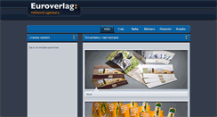 Desktop Screenshot of euroverlag.cz